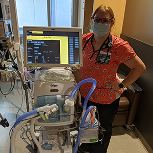 Healthcare Hero: Great Falls College respiratory therapy graduate working on front lines in Washington state