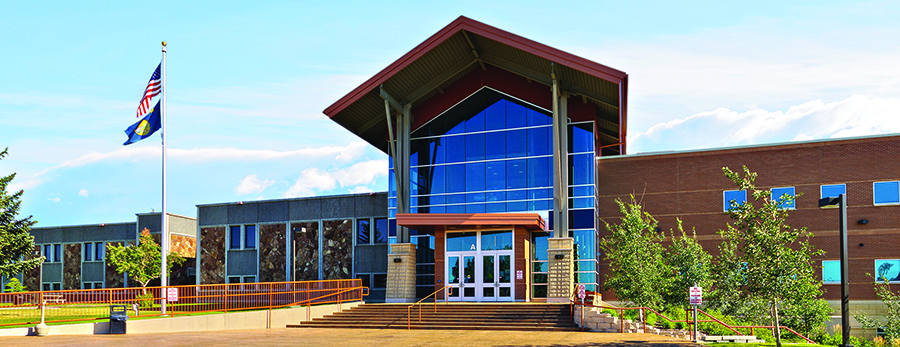 Great Falls College MSU Main Entrance