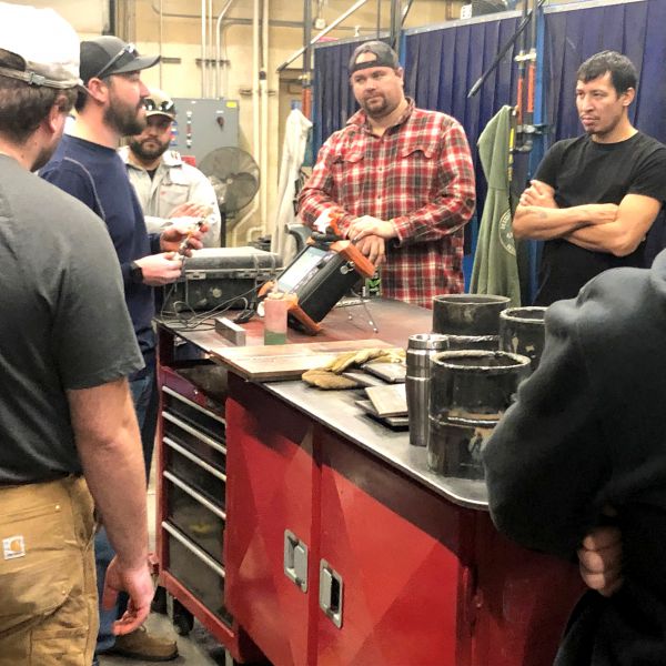 “Loenbro Sheds New Light on Industry to Great Falls College Welding Students