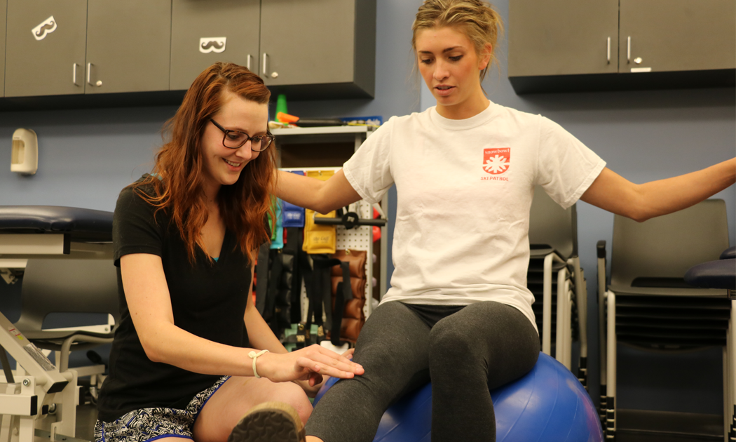Physical Therapy Assistant students in training