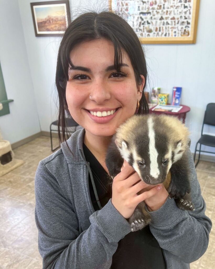 Jordan, student in the Vet Tech Program