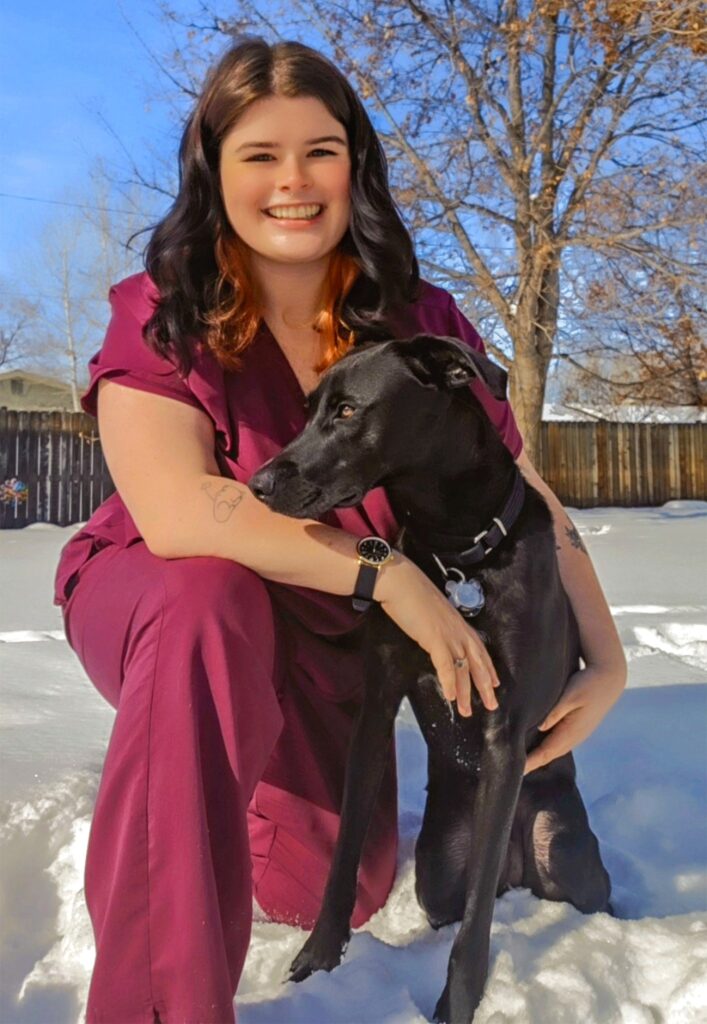 Kat Andrews, Vet Tech Student