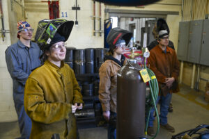Welding Students