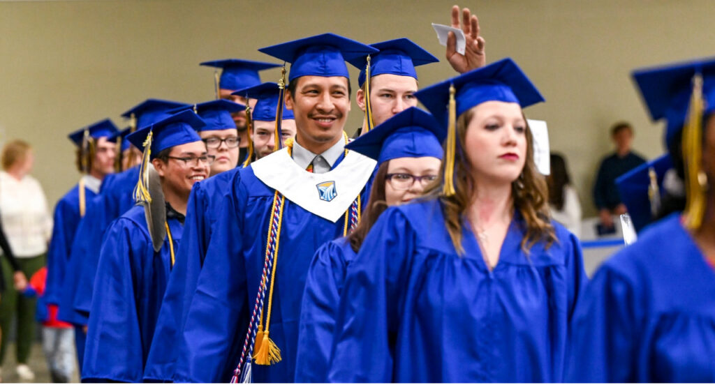 Group of graduating students
