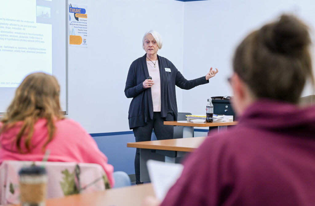 When Dr. Elfie Neber received a call from a community partner asking to meet, she assumed it was about students, internships or workforce needs.